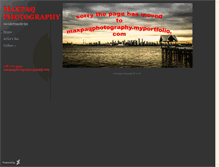 Tablet Screenshot of maxpaqphotography.daportfolio.com