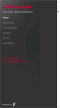 Mobile Screenshot of maiiwaleed.daportfolio.com