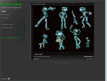 Tablet Screenshot of efrenstudios.daportfolio.com