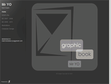 Tablet Screenshot of monsieur-yo.daportfolio.com
