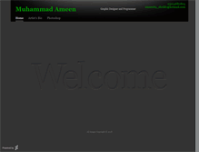 Tablet Screenshot of muhammadameensheikh.daportfolio.com