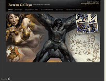 Tablet Screenshot of benitogallego.daportfolio.com