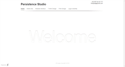 Desktop Screenshot of persistencestudio.daportfolio.com