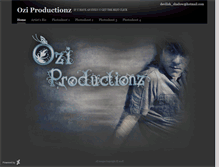 Tablet Screenshot of oziproductionz.daportfolio.com